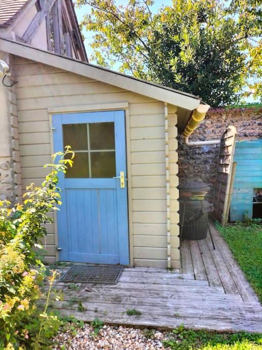 Charmante Maisonnette En Pierre Ecardenville-sur-Eure Exterior foto